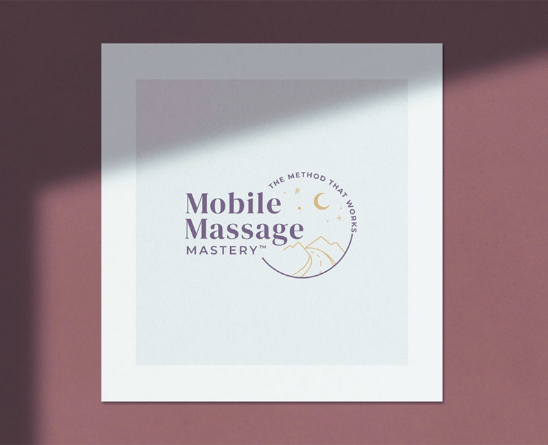 Mobile Massage Mastery logo design